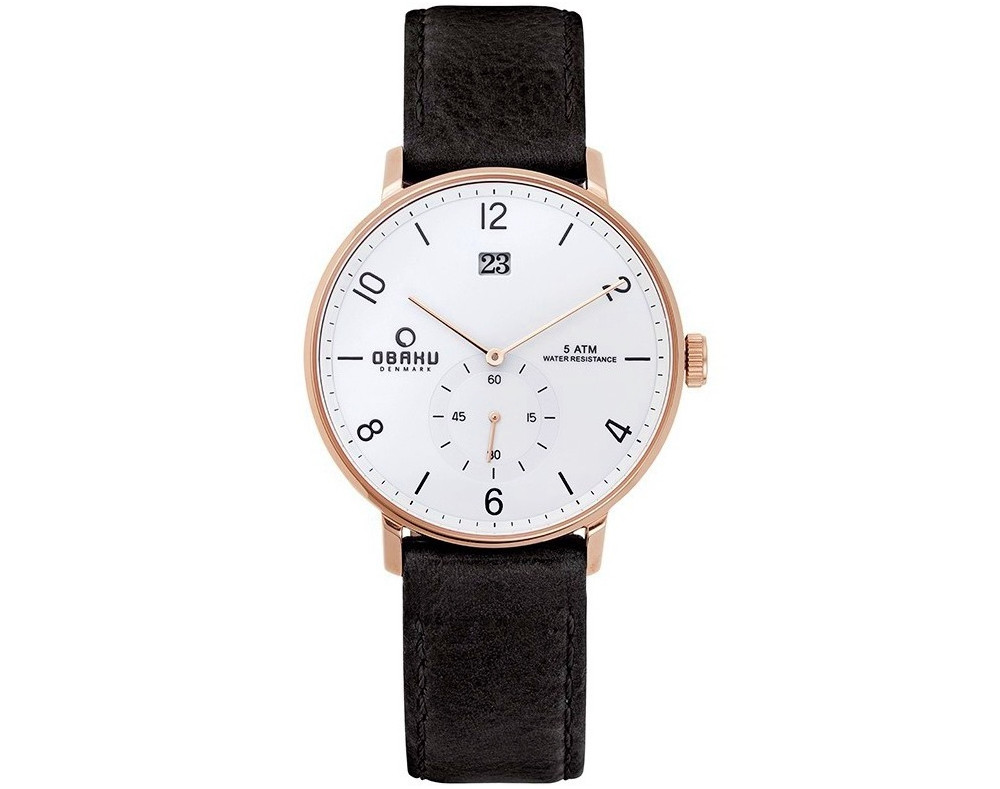 Obaku Rislen V190GDVWRB Montre Quartz Homme