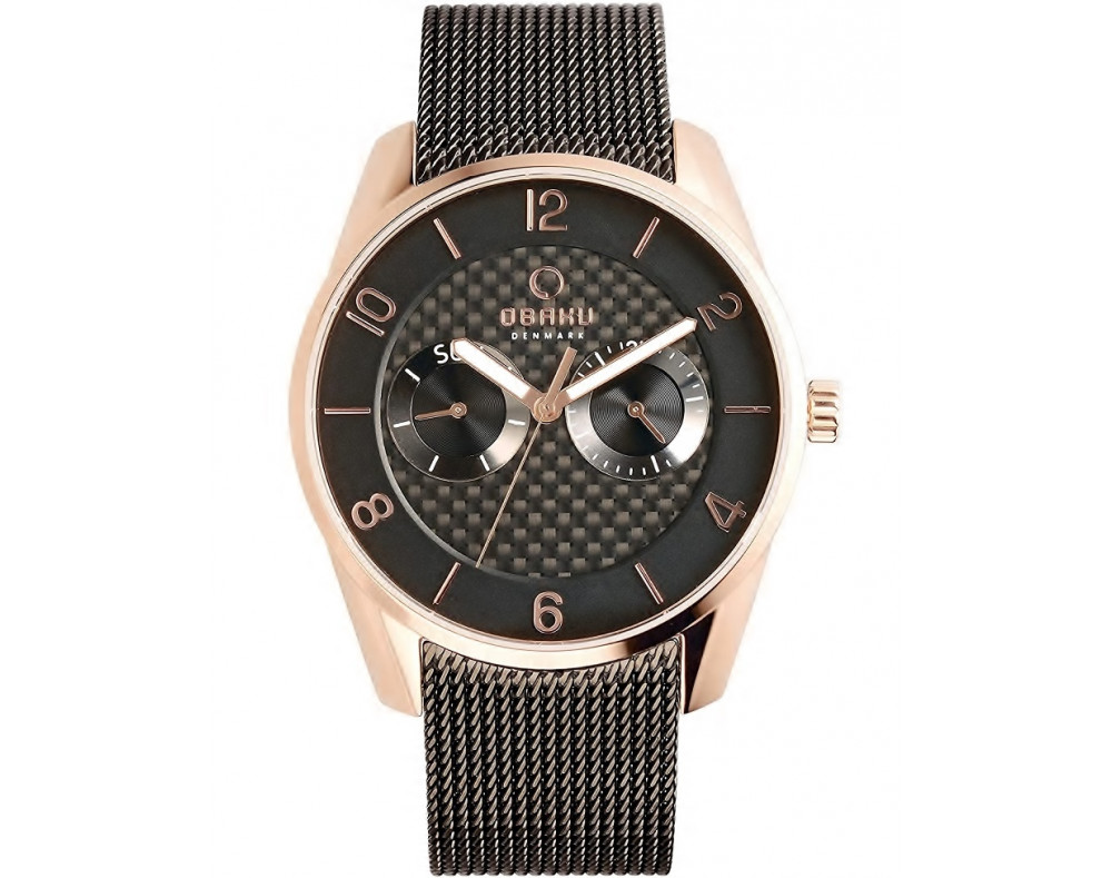 Obaku Flint V171GMVBMB Montre Quartz Homme