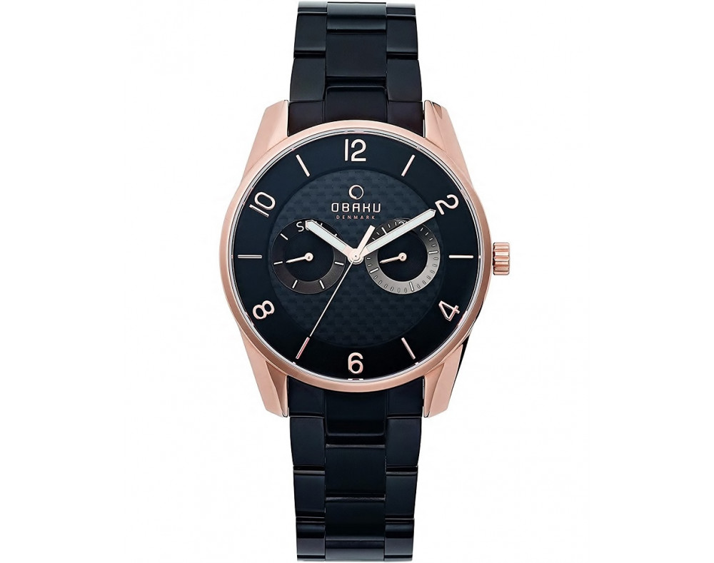 Obaku Flint V171GMVBSB Montre Quartz Homme