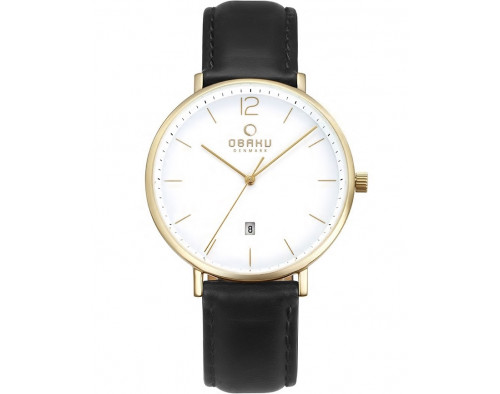 Obaku Toft V181GDGWRB Montre Quartz Homme