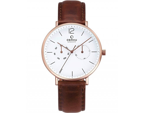 Obaku Flod V182GMVWRN Montre Quartz Homme