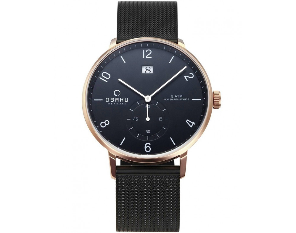 Obaku Rislen V190GDVBMB Orologio Uomo Al quarzo