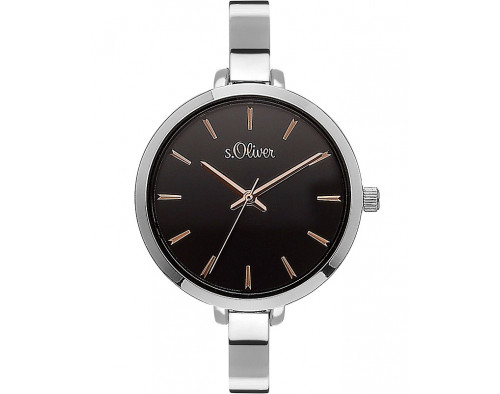 s.Oliver SO-4253-MQ Quarzwerk Damen-Armbanduhr