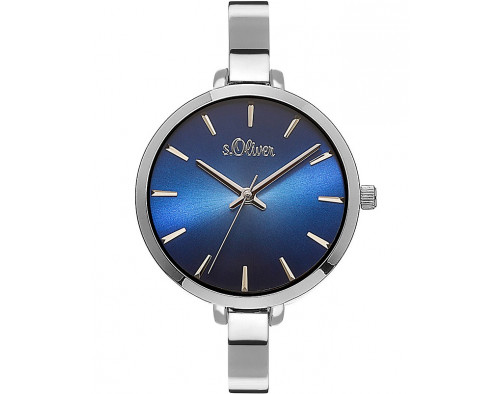 s.Oliver SO-4254-MQ Quarzwerk Damen-Armbanduhr