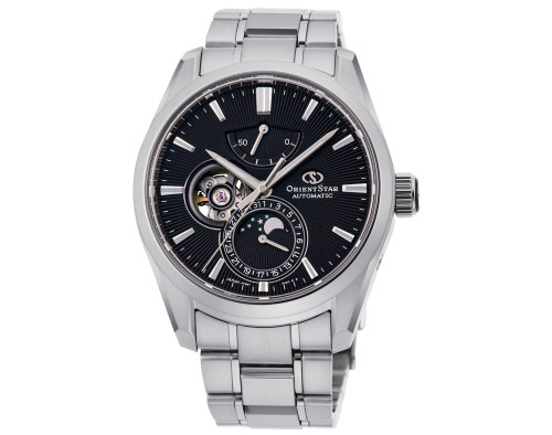 Orient Star Moon Phase RE-AY0001B00B Orologio Uomo Meccanico