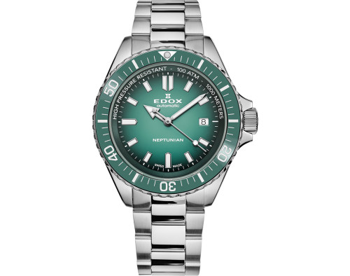 EDOX Skydiver Neptunian 80120-3VM-N-VDN1 Reloj Mecánico para Hombre