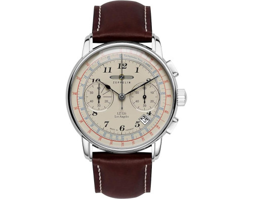 Zeppelin LZ-126 Los Angeles Zeppelin Chrono 7614-5 - Airline Edition Montre Quartz Homme