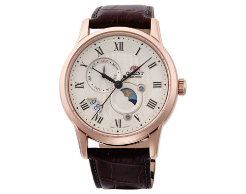 Orient Sun & Moon RA-AK0007S Orologio Uomo Meccanico