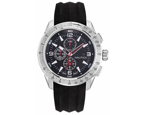Nautica Long Beach NAPLECR15 Quarzwerk Herren-Armbanduhr