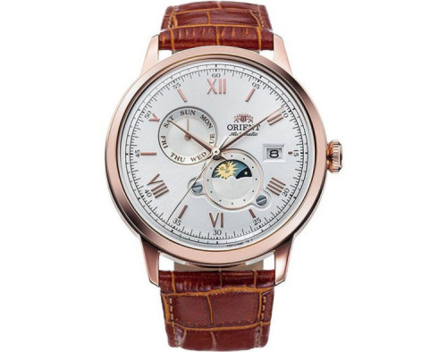 Orient Sun & Moon RA-AK0801S30B Orologio Uomo Meccanico