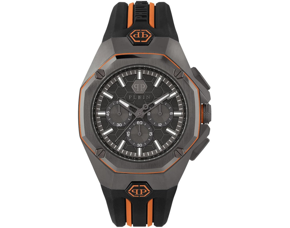 Philipp Plein Octagon Hyper PWTBA0523 Montre Quartz Homme Philipp Plein Octagon Hyper PWTBA0523 Montre Quartz Homme