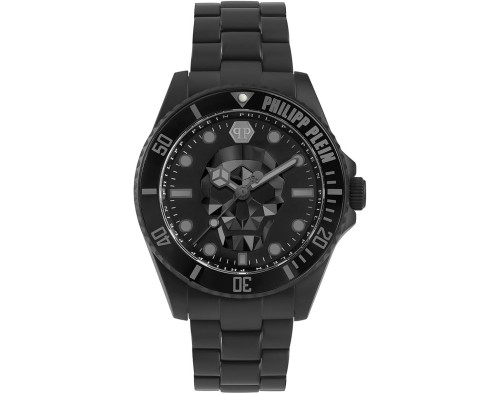 Philipp Plein The Skull Diver PWOAA0922 Quarzwerk Herren-Armbanduhr