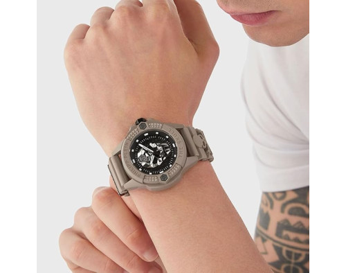 Philipp Plein The Skull Ecoceramic PWUBA0323 Montre Quartz Homme