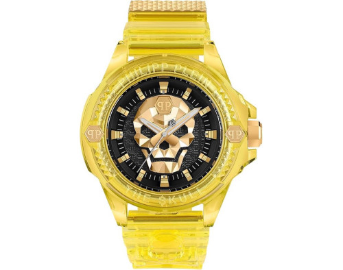 Philipp Plein The Skull PWWAA0123 Quarzwerk Herren-Armbanduhr