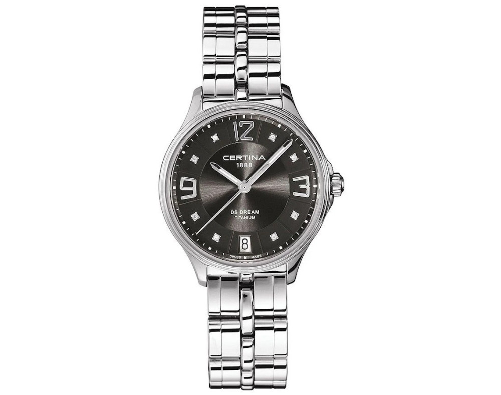 Certina DS Dream Lady Titanium Diamonds C021.210.44.086.00 Certina DS Dream Lady Titanium Diamonds C021.210.44.086.00