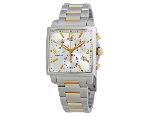 Certina DS Podium Lady Square Chrono C001.317.22.037.00