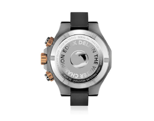 EDOX Delfin 10112-357GRNCA-BRNR Reloj Cuarzo para Hombre