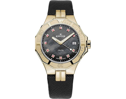 EDOX Delfin The Original Diver Lady 53020-37JC-NANRUD