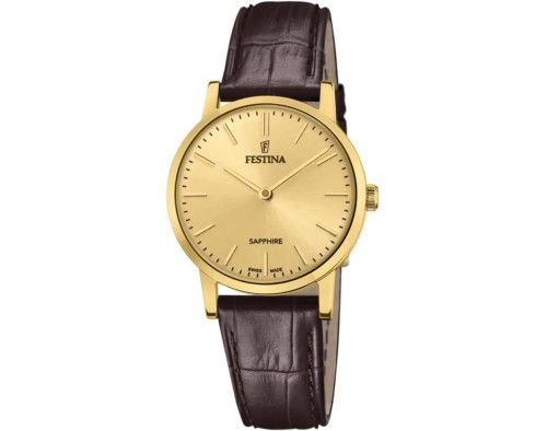 Festina Swiss Made F20017/2 Quarzwerk Damen-Armbanduhr