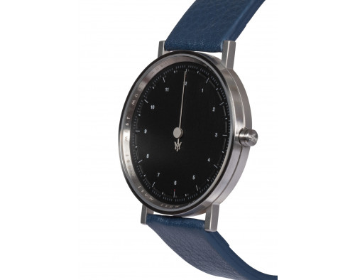 MAST Milano CFO Classic Black BS12-SL503M.BK.18I Quarzwerk Herren-Armbanduhr Einzeigeruhr