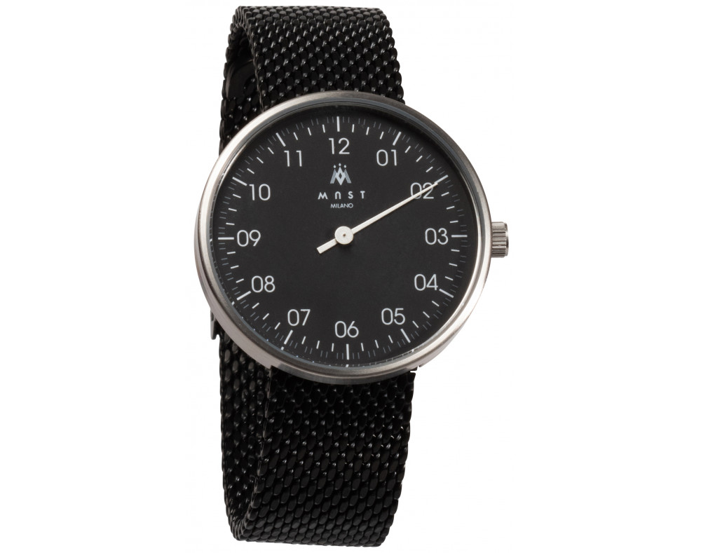 MAST Milano CIO Classic Black Evo H3 SL203BK01-SS-UNO Mens Single-hand Quartz Watch MAST Milano CIO Classic Black Evo H3 SL203BK01-SS-UNO Mens Single-hand Quartz Watch