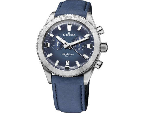 EDOX Skydiver Chrono Set 10116-3-BUIDN