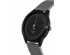 MAST Milano CEO Dark Black A24-BK405M.BK.11I Quarzwerk Herren-Armbanduhr Einzeigeruhr 24 Stunden
