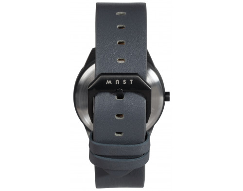 MAST Milano CEO Dark Black A24-BK405M.BK.15I Mens 24 hour Single-hand Quartz Watch