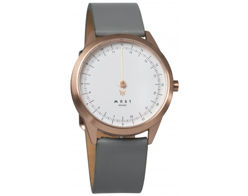 MAST Milano CEO Royal A24-RG404M.WH.11I Montre mono aiguille 24 heures Quartz Homme