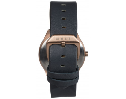 MAST Milano CEO Royal Black A24-RG404M.BK.15I Mens 24 hour Single-hand Quartz Watch