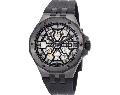 EDOX Delfin Mecano Skeleton 85303-357GN-NGN