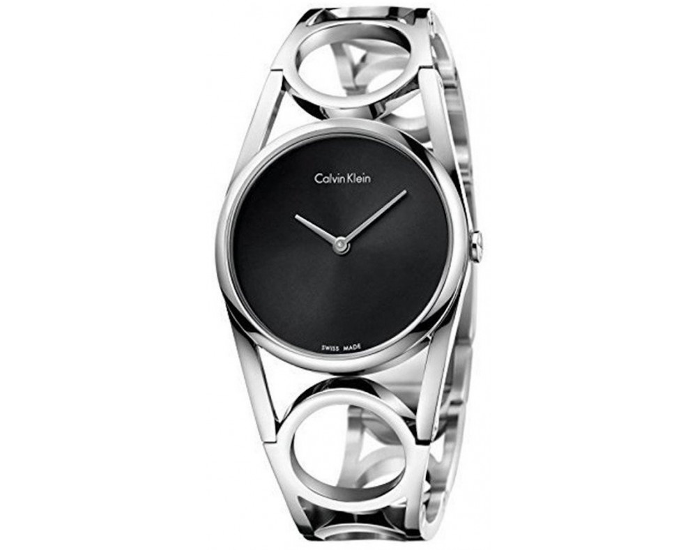 Calvin Klein Round K5U2M141 Montre Quartz Femme Calvin Klein Round K5U2M141 Montre Quartz Femme