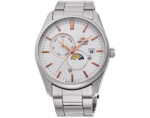 Orient Sun & Moon RA-AK0306S10B Mechanisch Herren-Armbanduhr