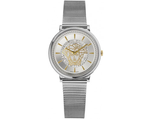 Versace V-Circle VE8102019 Quarzwerk Damen-Armbanduhr