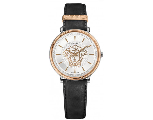 Versace V-Circle VE8102919 Quarzwerk Damen-Armbanduhr