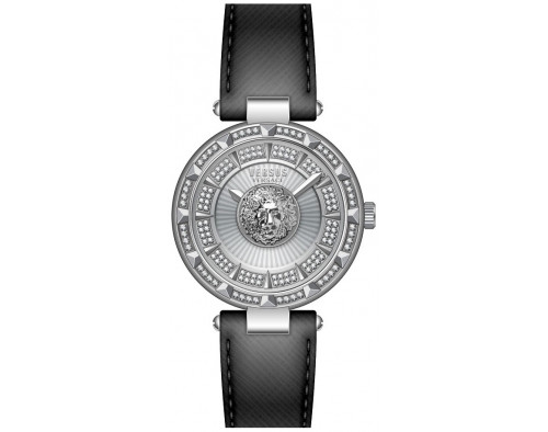Versus Versace Serie N Crystal VSPQ13221 Quarzwerk Damen-Armbanduhr