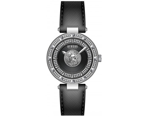 Versus Versace Serie N Crystal VSPQ13321 Quarzwerk Damen-Armbanduhr