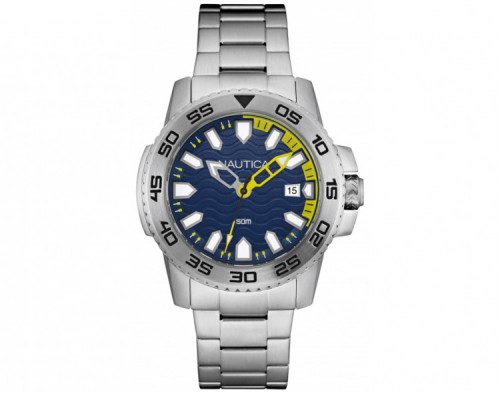 Nautica NAD13001G Quarzwerk Herren-Armbanduhr