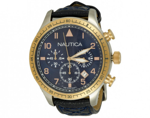 Nautica NAI17500G Quarzwerk Herren-Armbanduhr