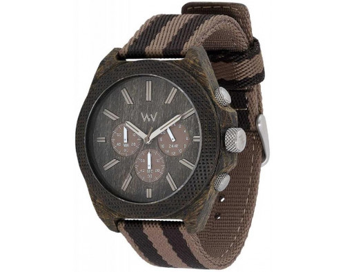 WeWOOD Phoenix Chrono Wenge Earth Reloj Cuarzo para Hombre