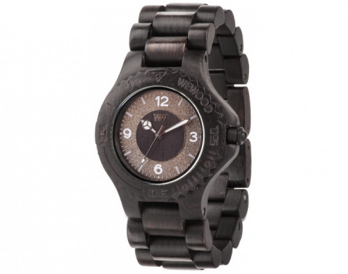 WeWOOD Sirio Black Quarzwerk Damen-Armbanduhr