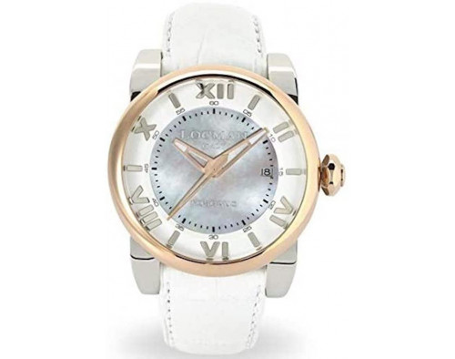 Locman Toscano 0590V14-0RMWPSW Mens Mechanical Watch