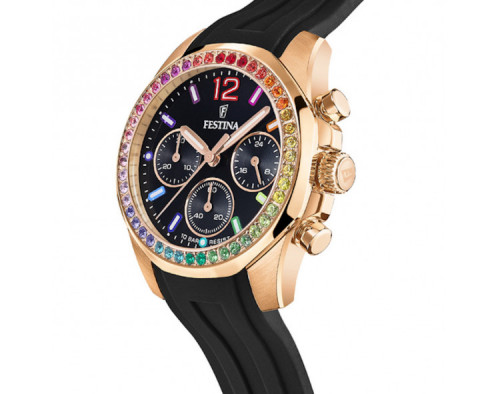 Festina Boyfriend Rainbow F20611/3 Montre Quartz Femme