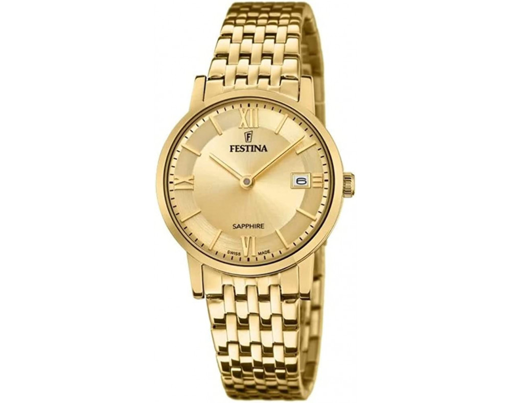 Festina Swiss Made F20021/2 Quarzwerk Damen-Armbanduhr Festina Swiss Made F20021/2 Quarzwerk Damen-Armbanduhr