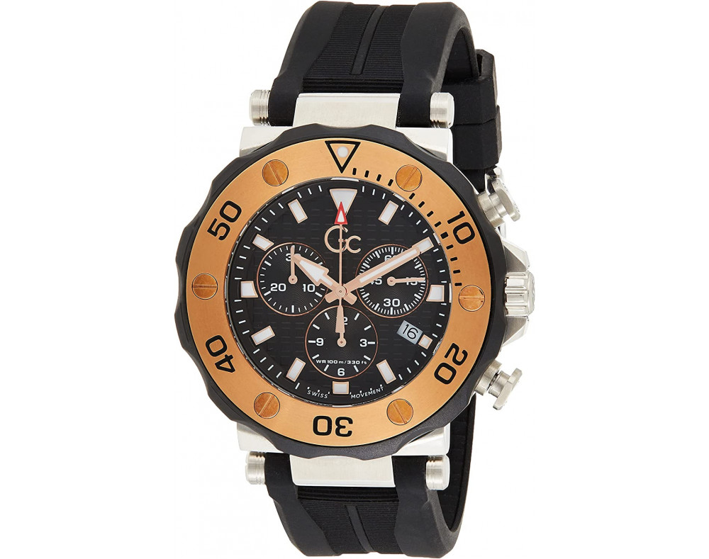 Guess Collection Divercode Y63003G2MF Montre Quartz Homme Guess Collection Divercode Y63003G2MF Montre Quartz Homme