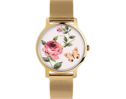 Timex Full Bloom TW2U19100 Montre Quartz Femme