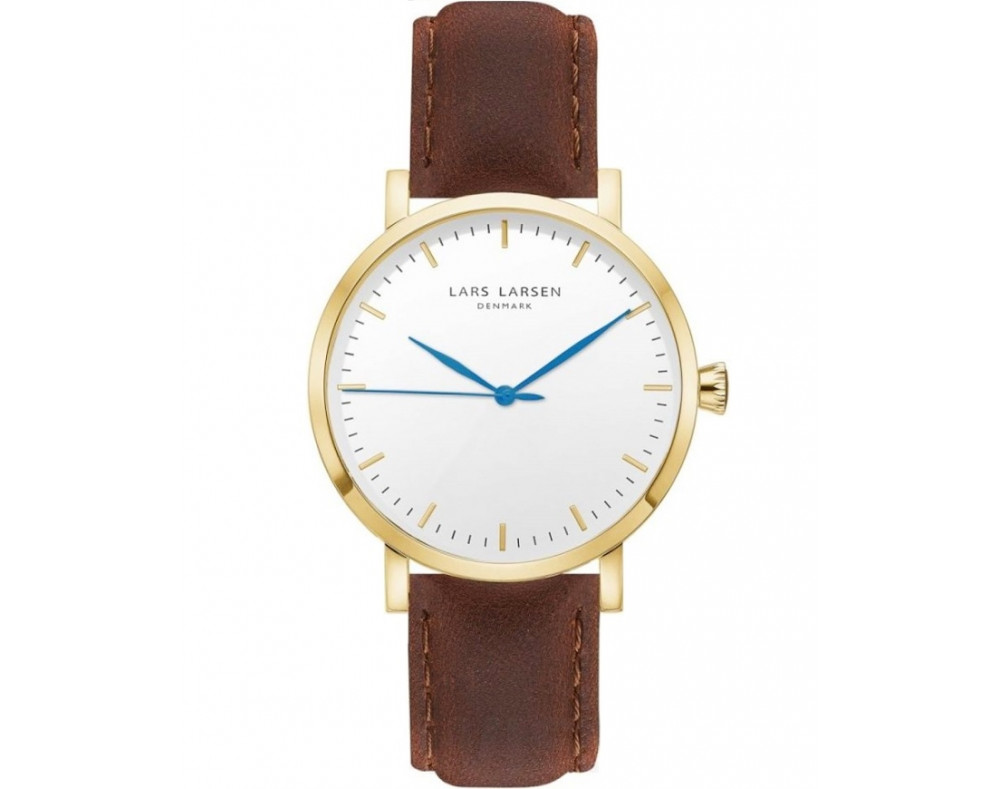 Lars Larsen Nikolaj WH143GW/STRAPVIN Montre Quartz Homme Lars Larsen Nikolaj WH143GW/STRAPVIN Montre Quartz Homme
