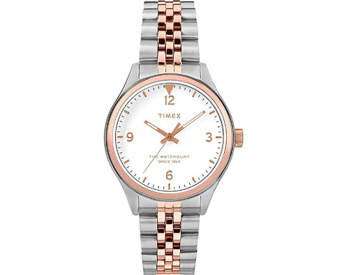 Timex TW2T49200 Quarzwerk Damen-Armbanduhr