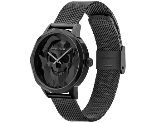 Police Anjar PL.16074MSB/02MM Quarzwerk Damen-Armbanduhr