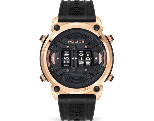 Police Rotor PEWJP2108301 Quarzwerk Herren-Armbanduhr